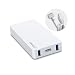 Produktbild GISSARAL GISAC65-AM2 65W Laptop Schlanker Adapter Ladegerät für 2012 bis 2015 Retina MacBook Pro MacBook Air und MacBook; 2 USB KFZ Ladegerät für Apple oder Android smartphones und Tabletten