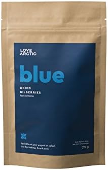 Organic Dried Bilberries (Wild blueberries), 70g | No Added Sugar | LOVE ARCTIC®