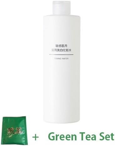 Nmark Muji Sensitive Skin Medicated Whitening Lotion Large Capacity 400ml (Green Tea Set)