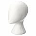 LuckyFine Female Styrofoam Foam Head Model Mannequin Manikin Hair Hat Stand Holder Display