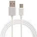 Produktbild Saxonia 3er Pack - 3 m Langes Premium USB auf USB Type C High Speed Kabel | weiß | Adapter für Android Smartphones, Samsung, LG, HTC, Motorola, Nokia, Sony, HP, Blackberry, Huawei und mehr