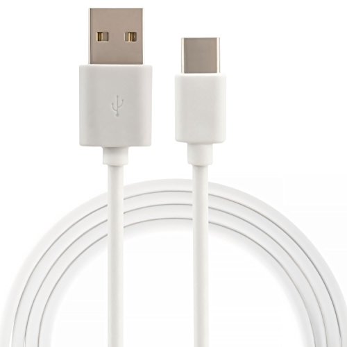 [Saxonia®] 2er Pack - 2 m Besonders Langes Premium USB auf USB Type C High Speed Kabel | weiß | Adapter für Android Smartphones , Samsung , LG, HTC, Motorola, Nokia, Sony , HP , Blackberry, Huawei und viele mehr