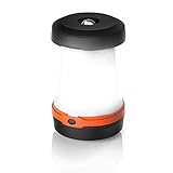Tamaño: 50mm (plegado) / 125mm (extendido) | Diámetro: 80mm | Dimensiones: 48(mm) x 86(mm) x 86(mm) | Peso: 118g | Alimentación: 3x pilas AA de 1,5 V (no incluidas) | Color: negro / naranja | Volumen de suministro: Mini Lámpara de camping LED Brandson (plegable) + manual de instrucciones