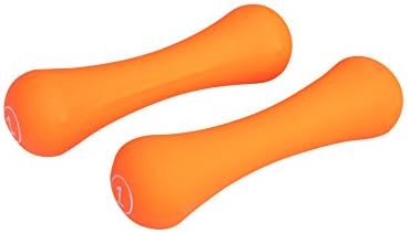 Neoprene Coated Steel Dumbbells Aerobic Weight Fitness Training – Sold as a Pair /Boxed in pairs (2Kg - 2x1Kg)