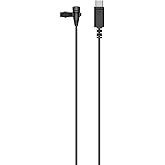 Sennheiser XS Lav USB-C Omnidirektionales Clip-On Lavalier-Mikrofon | mit USB-C Anschluss & 2M Kabel | für mobile Geräte & Co