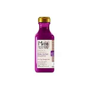 Maui Moisture Revive & Hydrate + Shea Butter Shampoo to Repair & Deeply Moisturize Curly Hair with Coconut & Macademia Oil, Vegan, Silicone-, Paraben- & Sulfate-Free, 385 ml