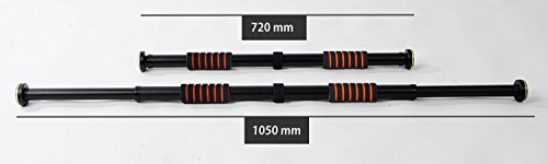 Türreck Klimmzugstange mit Handpolster, transparente Seitengummis, bis 300 kg, inkl. Tranings- und Montagevideo - 3