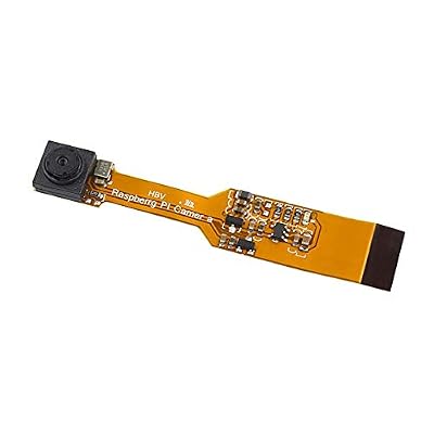 TOOGOO Module CaméRa Raspberry Pi de 5 MP avec Lentille de 72 DegréS pour Raspberry Pi Zero/Zero W/Zero Wh