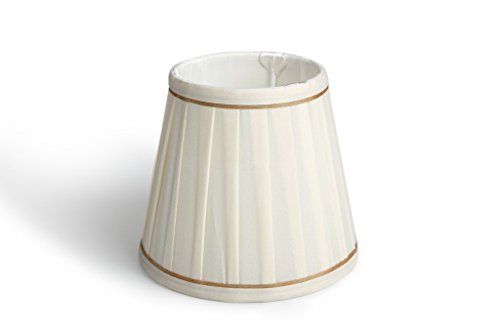 Splink 2pcs Lampenschirm Clip-On E12/E14 Stain Stoff Stehlampe Wandlampe Tischlampenschirm Modern Stil 100*150*130mm - 7