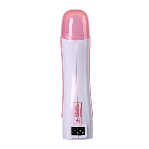Belle New Pink Depilatory Wax Heater Waxing Hot Cartridge Hair Removal Warmer 220v From UK with 1pcs 150g Wate-Soluble… - Image 8
