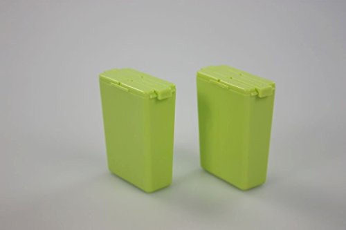 TUPPERWARE To Go Würzling (2) 25ml grün C72 Salzstreuer Pfeffer/Salz Streuer - 3