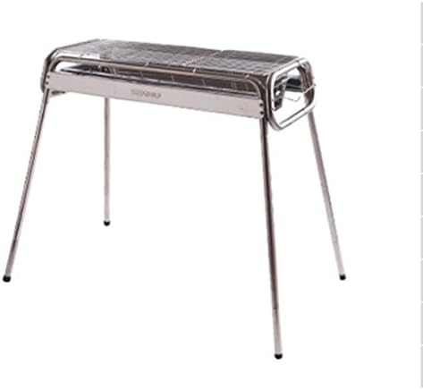 DFERGKR Stainless Steel Barbecue Outdoor Household Charcoal Grill Portable Grill