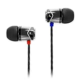 SoundMAGIC E10 - HiFi In-Ear-Kopfhörer, Schwarz/Silber