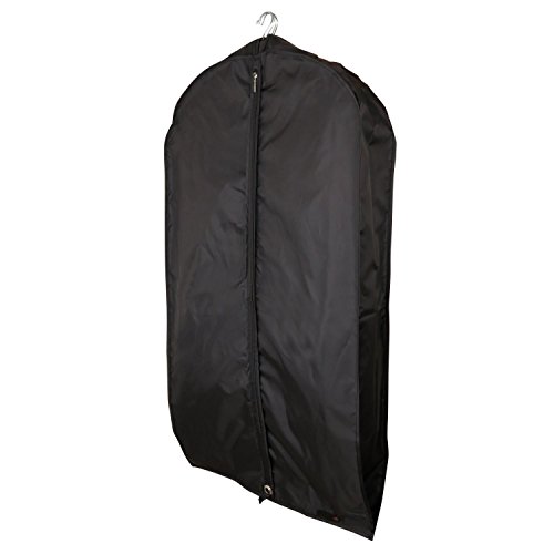 Atmungsaktiver Nylon Kleidersack Für Mehrere Kleidungsstücke - Schwarz - 112 cm - Hangerworld