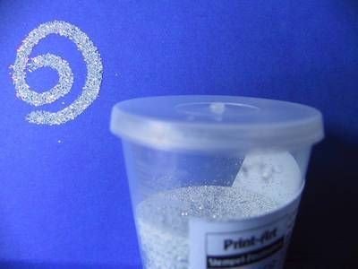 Embossing-Pulver WEISS-SILBER SUPERGLITZER 13 ml