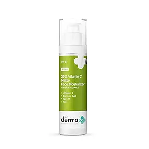 The Derma Co Cream Moisturizer for Hydration, Dark Spots, Pigmentation (All Skin) 30 g