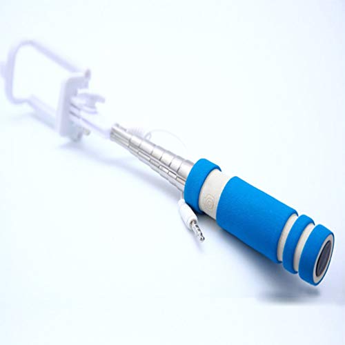 Preisvergleich Produktbild Faltbarer Handheld Selfie Stick verdrahtete ausziehbare Einbeinstativ-Fernauslöser-Reise-fal... Halter intelligentes Telefon