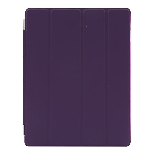 Besmall Neu Ultra Slim Edles iPad 2 3 4 Hülle – Smart Cover Leder Case Schutz Hülle Tasche + Back Case – inkl. Displayschutzfolie Reinigungstuch Stift mit Multi Ständer Auto Sleep Wake (iPad 2/3/4, Farbe:Weiß) - 6