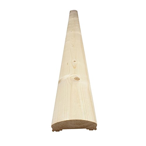Handlauf für Holzbalkon (2 Stück) – Nordische Fichte – 2115/4 Fi (2500x115x40mm) - 2
