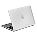 Produktbild LENTION Matte Hartschale für MacBook (Retina, 12", Anfang 2015/2016) Modell-A1534, LENTION Durchsichtige Plastikabdeckung & Schale für Mac Book Laptop, matte Hülle mit Gummifüßen, mit Anti-Staub Port Stecker - Transparent Weiß