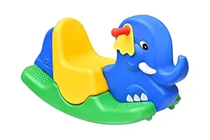eHomeKart Plastic elephant ride-on toy , Multicolour, 2 to 6 Years