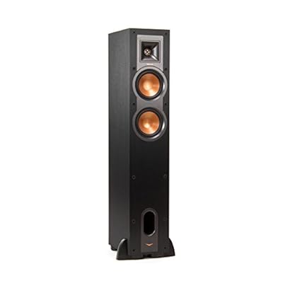 Klipsch R-24F 75W Black loudspeaker - loudspeakers (Speaker set unit, Floor, 11.4 cm (4.5"), 2.54 cm, 75 W, 300 W) ai migliori prezzi su Polaris Audio Hi Fi