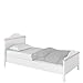 Produktbild Bett LUNA mit Matratze 90 x 200 cm Kinderzimmerbett für Mädchen