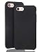 Produktbild JMi [ Kompatibel mit Apple iPhone 7/8, in Schwarz Originale Silikonhülle - Hochwertig, perfekte Verarbeitung - Schlichtes Silicone Case