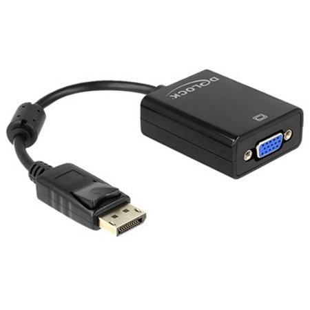 Delock Displayport male>VGA 15 pin F, 61848 - 4