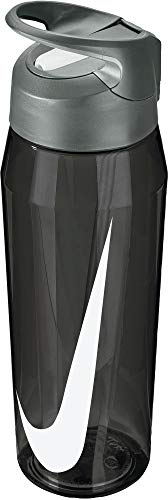 Nike TR Hyper Charge Straw Bottle Bottiglia, 032 Anthracite/Cool, One Size