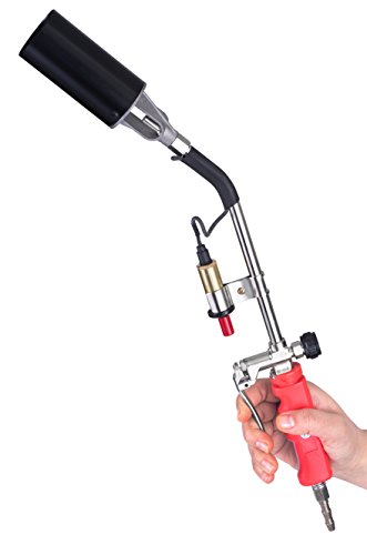 KATSU Tools 324153 Roofing Gas Torch Burner 200mm Hose Regulator Blow Multi- Purpose Tool