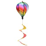 4. Heißluftballon-Windsocke zum Aufhängen, tolle visuelle Attraktion, wenn sie im Wind drehen. 