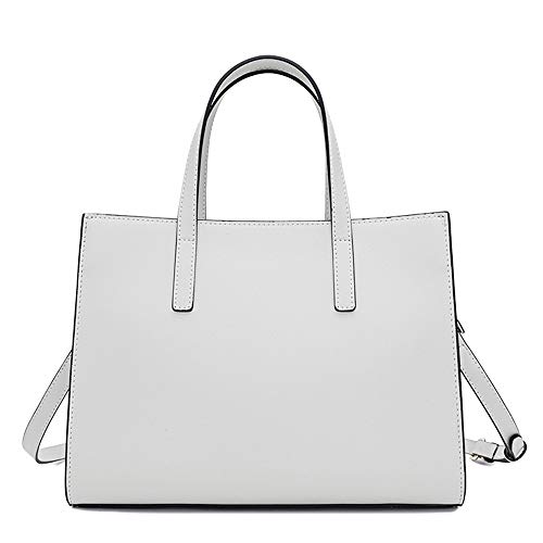 Gzd Large Capacity Handbags Shoulder Bag For Ladies Women Leisure Top Handle Bags Work Messenger Bag Retro Crossbody Bagwhite 28 11 21 Cm - 