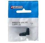 1 Pack of 2 Weldtite Presta Valve Caps