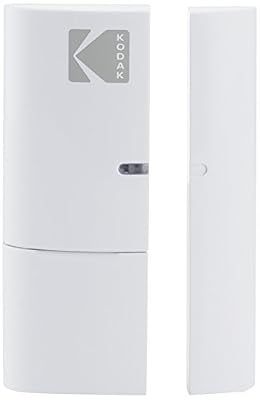 KODAK WDS801 Contacteur de porte/fênetre sans fil compatible avec les caméras KODAK EP101WG/IP101WG/IP102 et les systèmes d'alarme Saxxx