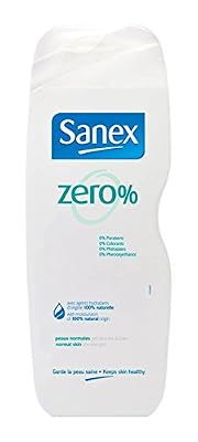 Sanex Gel Douche 0% Peaux Normales 750 ml - Lot de 3