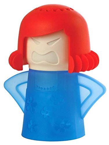 Angry Mama Microwave Cleaner Frigo Deodorante Forno Steam Odor Absorber Freezer Odore Deodorante Remover Kitchen Cleaning Tool (Rosso)