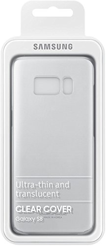 Samsung S8 Clear Cover - Funda para Samsung Galaxy S8  Transparente- Version espa  ola