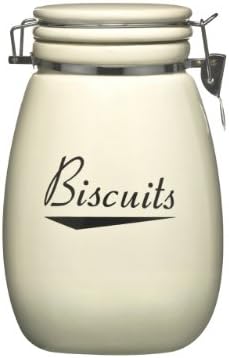 Coronet Biscuit Jar Clip Top Ceramic Colour Design Good Quality
