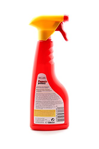 Tronje Flameprotect Brandschutzspray 500ml Brandhemmer Flammenstop für organische Stoffe Hemmt die Ausbreitung von Bränden und Feuer auf Adventskränzen Weihnachtsbäumen 500ml zum Schutz für ca. 6qm - 3