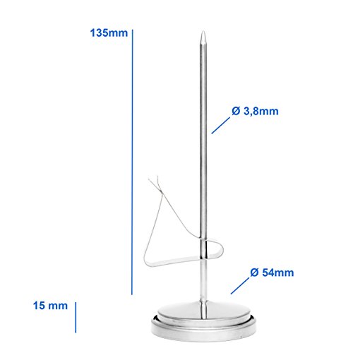 Kombi Milch / Milchschaum / Tee Thermometer aus Edelstahl für Milchkännchen / Teekanne / Tassen uvm. - 4
