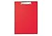 Produktbild Maul 23355 25 Klemmbrett mit Folienüberzug - A4, Klemmer kurze Seite, rot