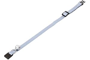 KARLIE Flamingo Asp Collier + Cloche pour Chat Bleu Clair 30 cm