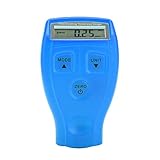  Mini Lackdickenmessgerät Professionelle Digitale Beschichtung Meter Gauge LCD Display Farbe Messen Tester Werkzeug Instrumente GM200 / GM200A(Blau)