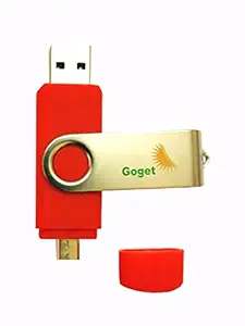 Go get +GGRED32 Ultra Dual USB 32GB OTG Pen Drive (RED)