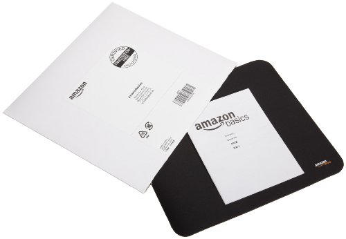 AmazonBasics - Alfombrilla de rat  n  base antideslizante   negro
