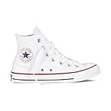 converse turnschuhe kinder  Converse Chuck Taylor All Star High Classic CTAS Hi Damen Herren Unisex Turnschuhe Canvas Sneaker Sportschuhe mit 7kmh Aufkleber Weiß 46