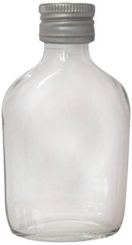 Nutley's 50 ml Miniature Glass Flask (Pack of 100)