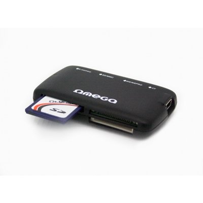 Preisvergleich Produktbild OMEGA Kartenleser ALL IN 1 MINI schwarz