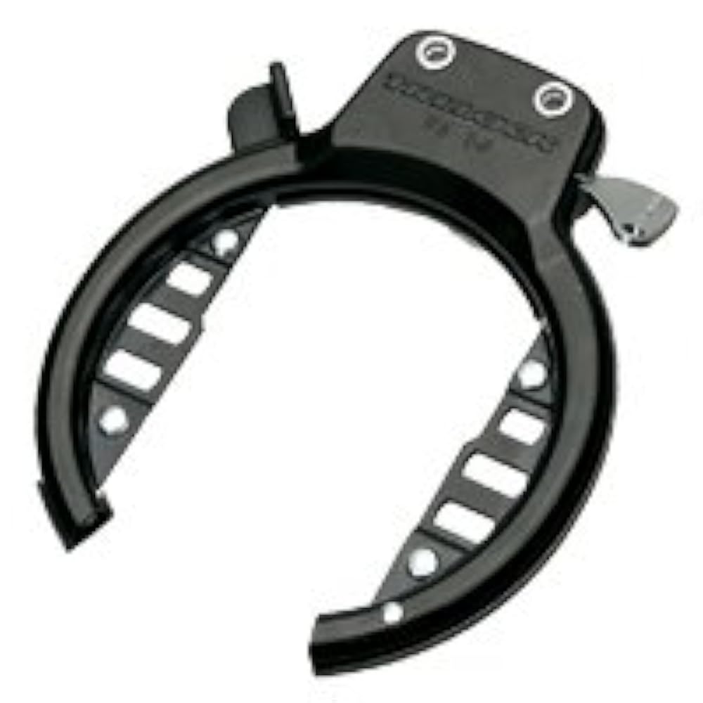 TRELOCK Rahmenschloss 'RS 54'-54L-B, zur Direktmontage an einem gelochten Hinterbau